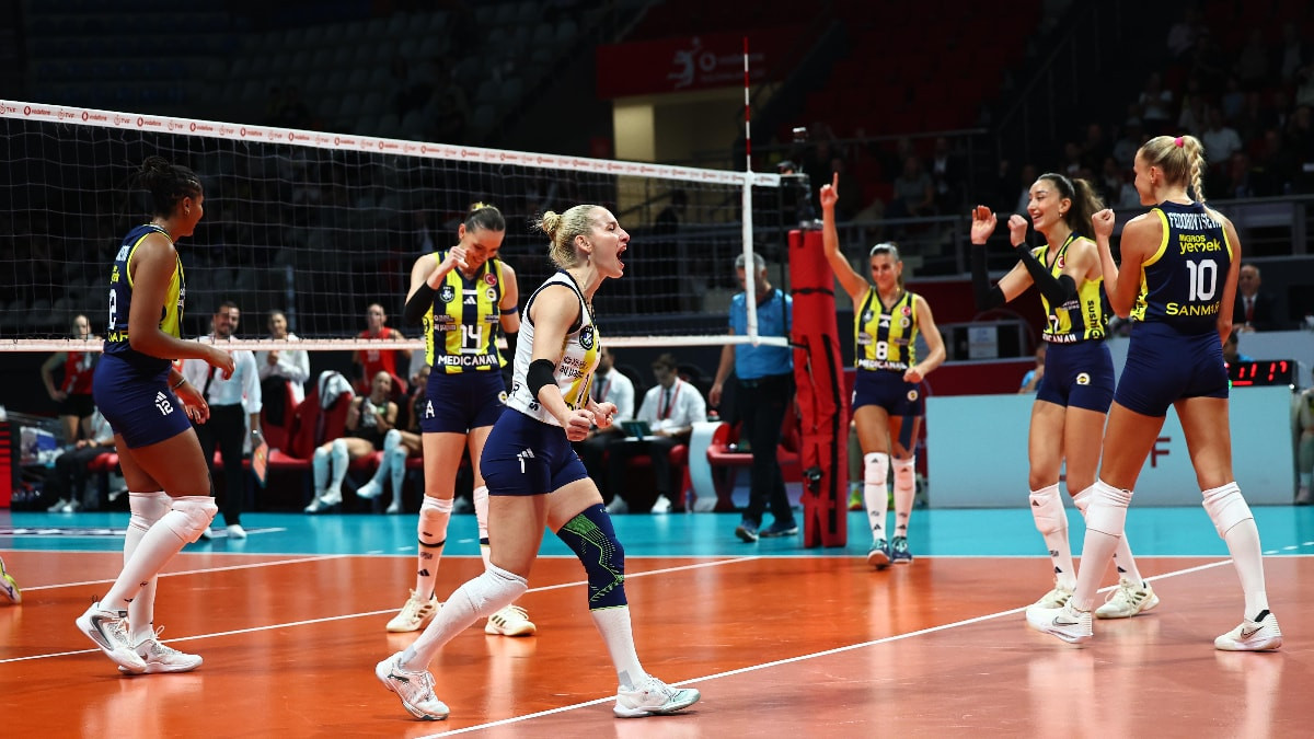 Fenerbahçe, Manisa Büyükşehir Belediyespor'a set vermedi