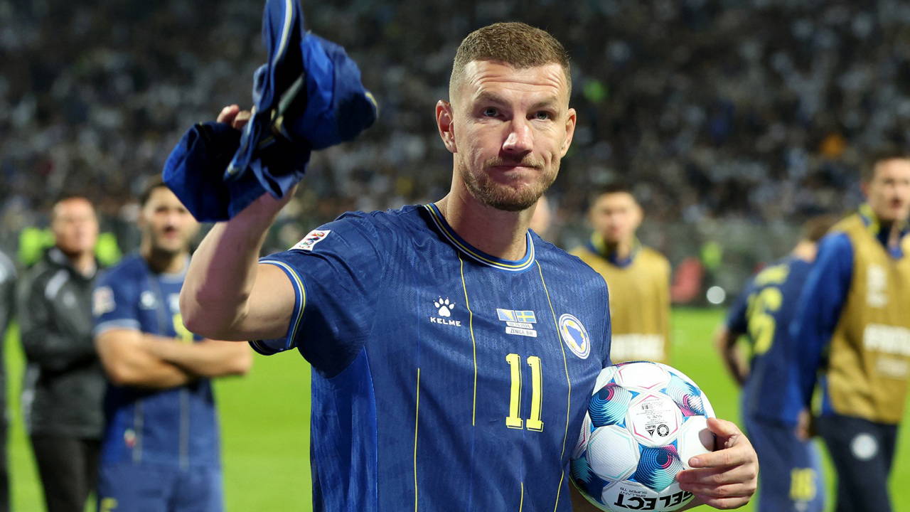 Bir dönem sona erdi: Edin Dzeko, Bosna Hersek Milli Takımı'na veda etti