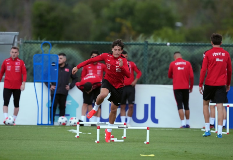 A Milli Futbol Takımı, Fransa maçının hazırlıklarına devam etti