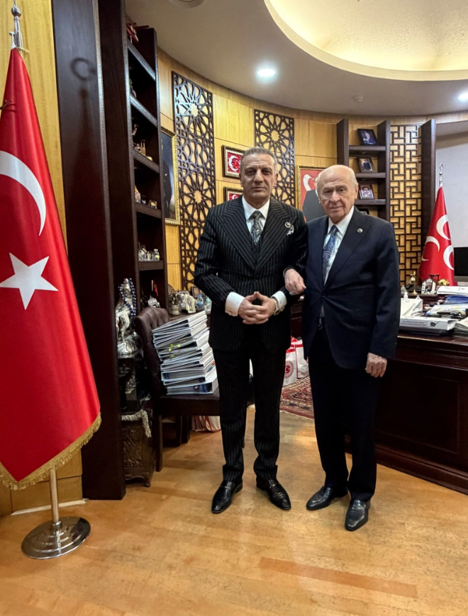 Selahattin Yılmaz tahliye sonrası soluğu Devlet Bahçeli'nin yanında aldı