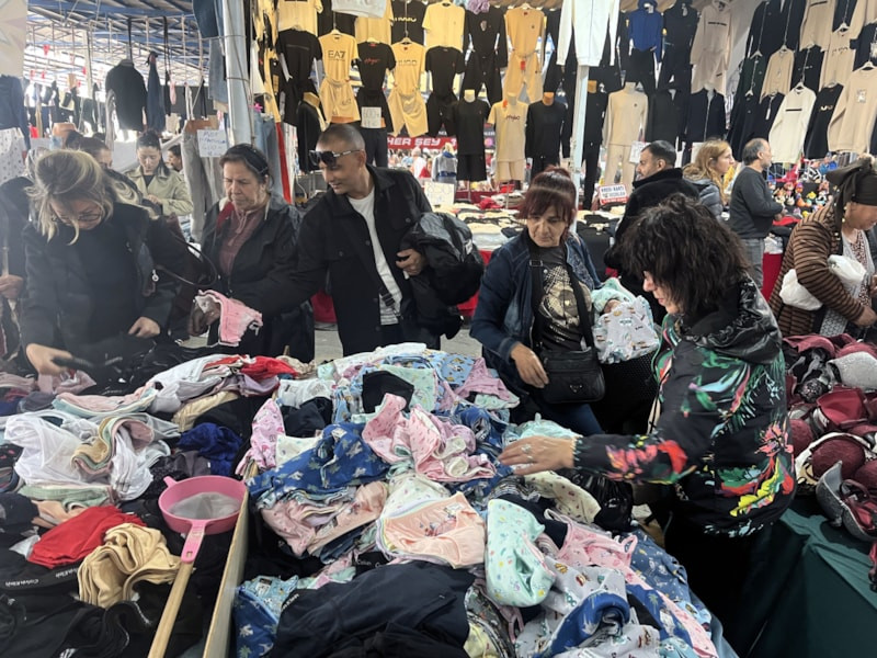 Edirne'de Bulgar turist hareketliliği