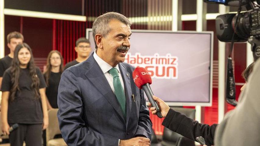 Bakan Tekin'den Demirören Medya'ya teşekkür: "Bu projeyi çok önemsiyoruz"