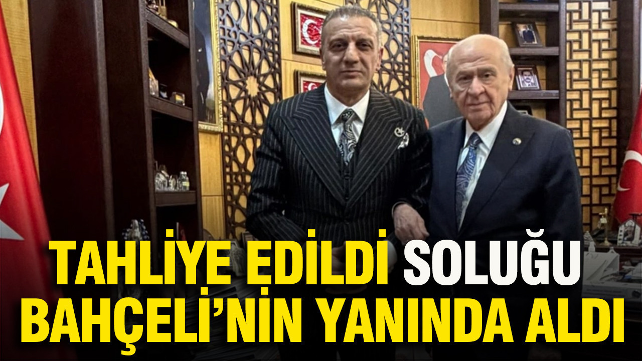 Selahattin Yılmaz tahliye sonrası soluğu Devlet Bahçeli'nin yanında aldı