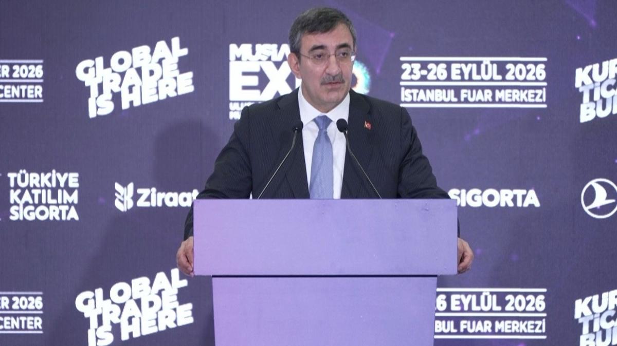 Cumhurbaşkanı Yardımcısı Yılmaz açıkladı! Türkiye'den ihracatta yeni hedef belirlendi