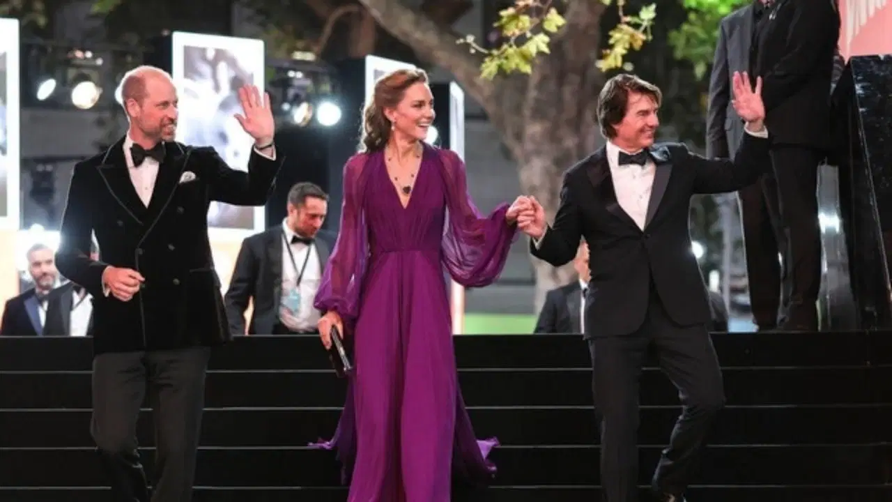 Londra'da yıldızlar geçidi: Prens William ve Kate Middleton, Tom Cruise’un galasında