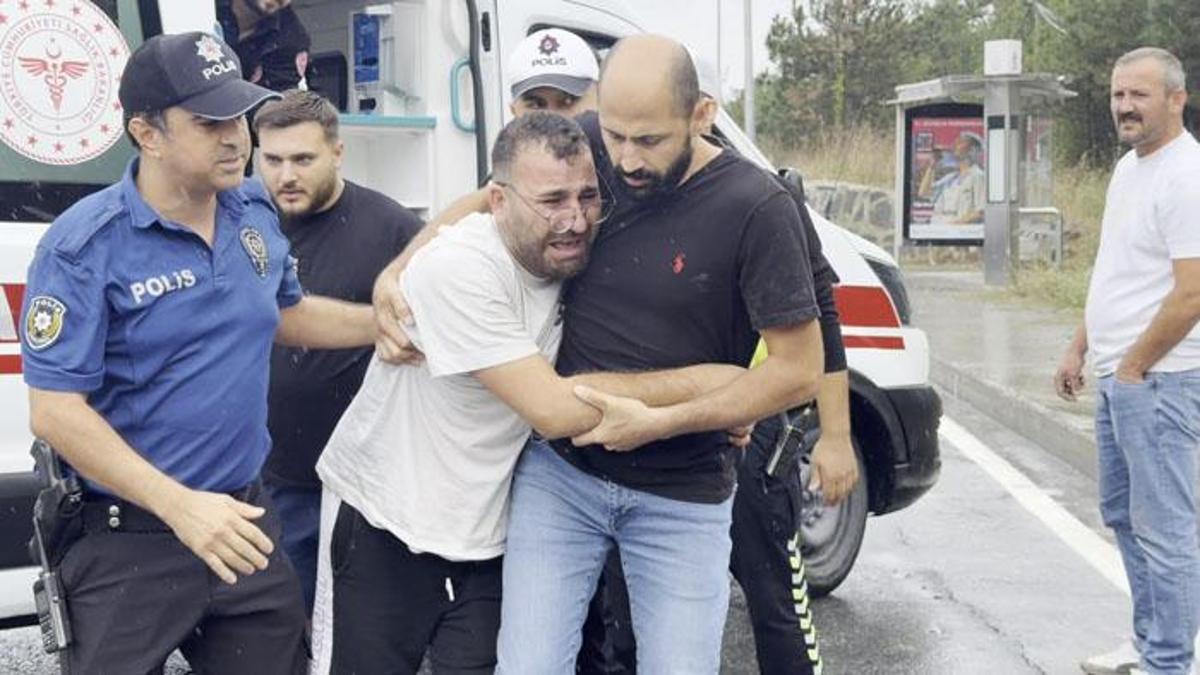 En kötüsünü düşündü olay yerine koştu! TAM DA O AN!