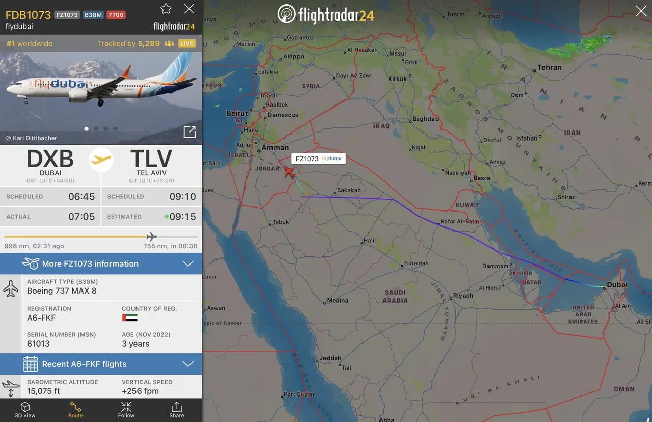 Dubai-Tel Aviv seferinde 'kaçırılma' kodu verildi: İsrail savaş uçakları havalandı