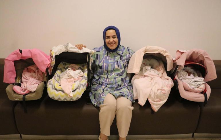 Bir çocuk hayal ettiler, 4 bebekle döndüler: Artık 5 kızımız oldu