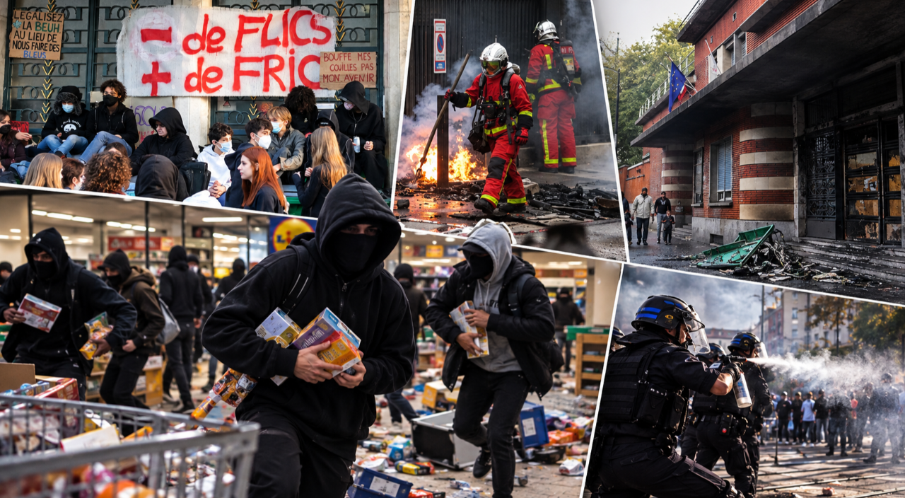 PROTESTOLAR KONTROLDEN ÇIKTI
