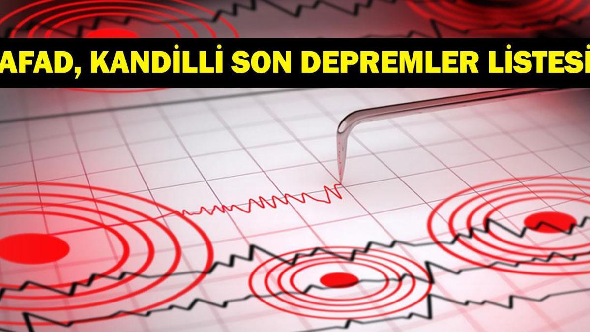 DEPREM SON DAKİKA 4 EKİM! Bugün deprem mi oldu, nerede, kaç şiddetinde? 4 Ekim 2026 AFAD ve Kandilli Rasathanesi son depremler listesi