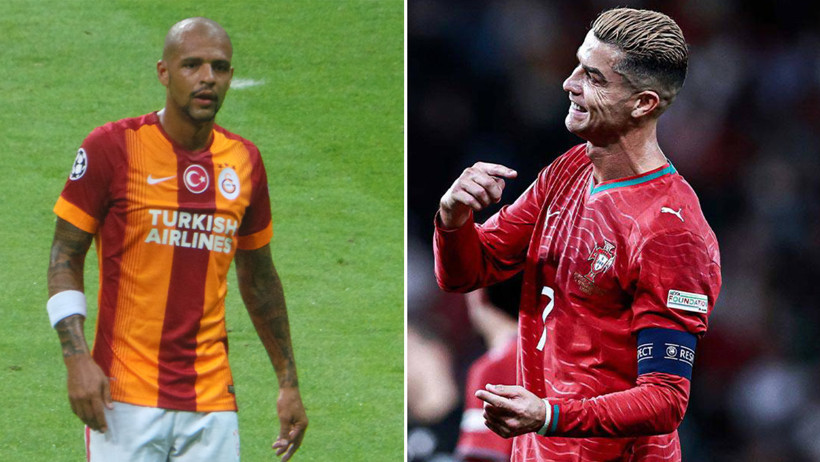 Ronaldo eski Galatasaraylı yıldızın yorumunu beğendi: Ortalık karıştı