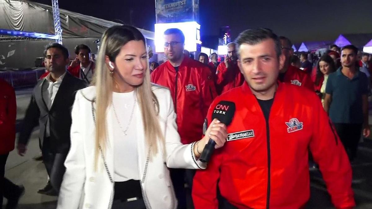 TEKNOFEST Yönetim Kurulu Başkanı Selçuk Bayraktar CNN TÜRK'te: ‘’TEKNOFEST dünya standartlarının üzerinde’’