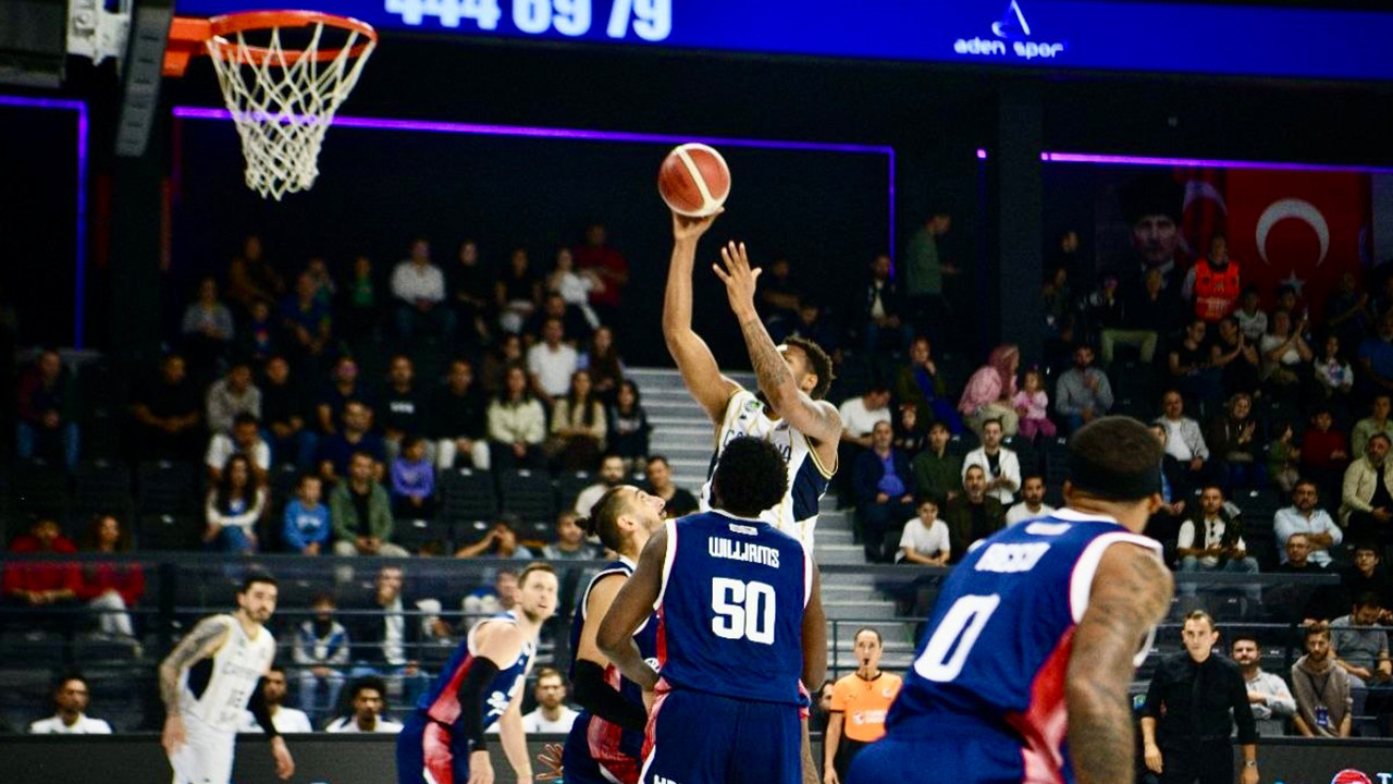 Bahçeşehir Koleji deplasmanda hata yapmadı: Williams'tan double-double