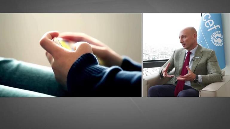 Çocukların 5'te 1'i sanal dünya mağduru! UNICEF Türkiye Temsilcisi Paolo Marchi CNN TÜRK'te