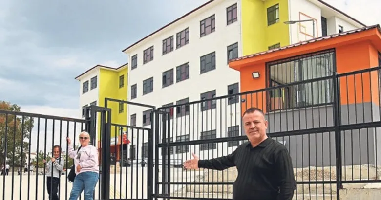 O okul yeniden öğrencilerine kavuştu