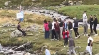 Salah'ın yaylada fotoğraf çektirdiği taşın yanına bank konuldu