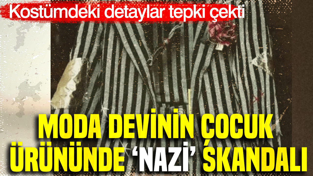 Zara'nın çocuk ürününde 'Nazi’ sembolleri: Satıştan çekildi