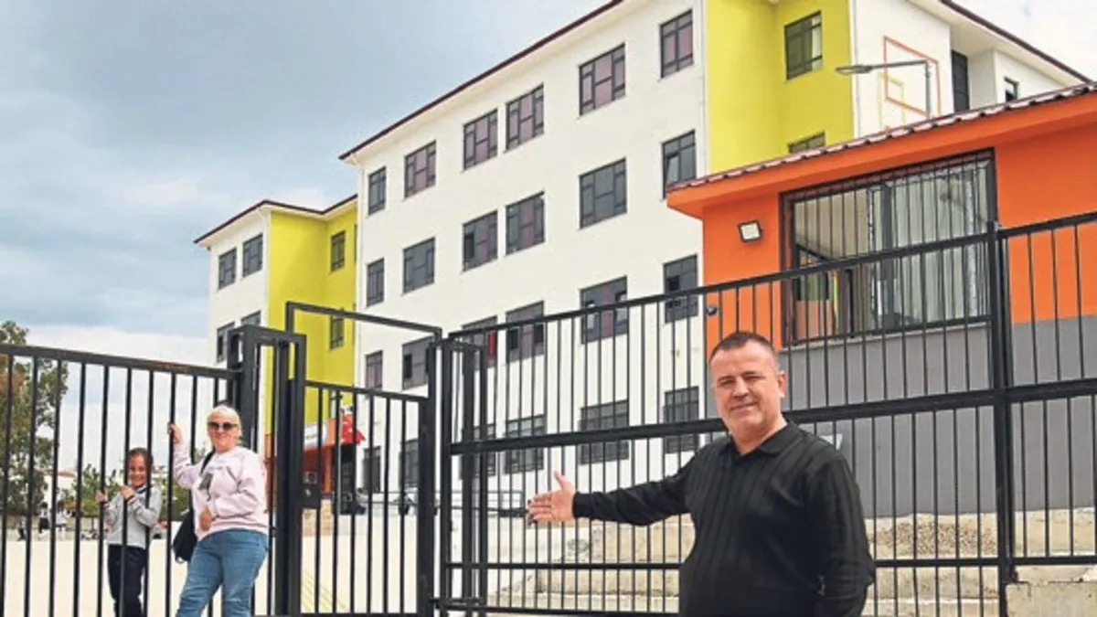 O okul yeniden öğrencilerine kavuştu