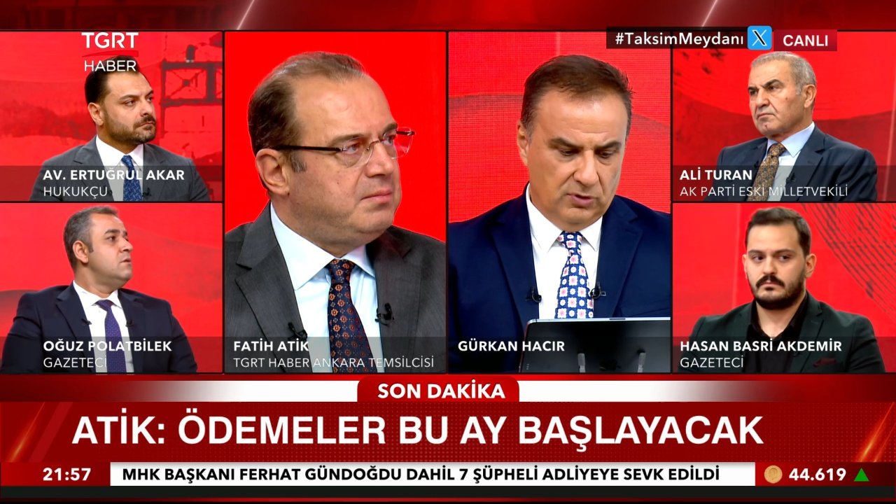 ÖDEMELER İÇİN EKİM İDDİASI
