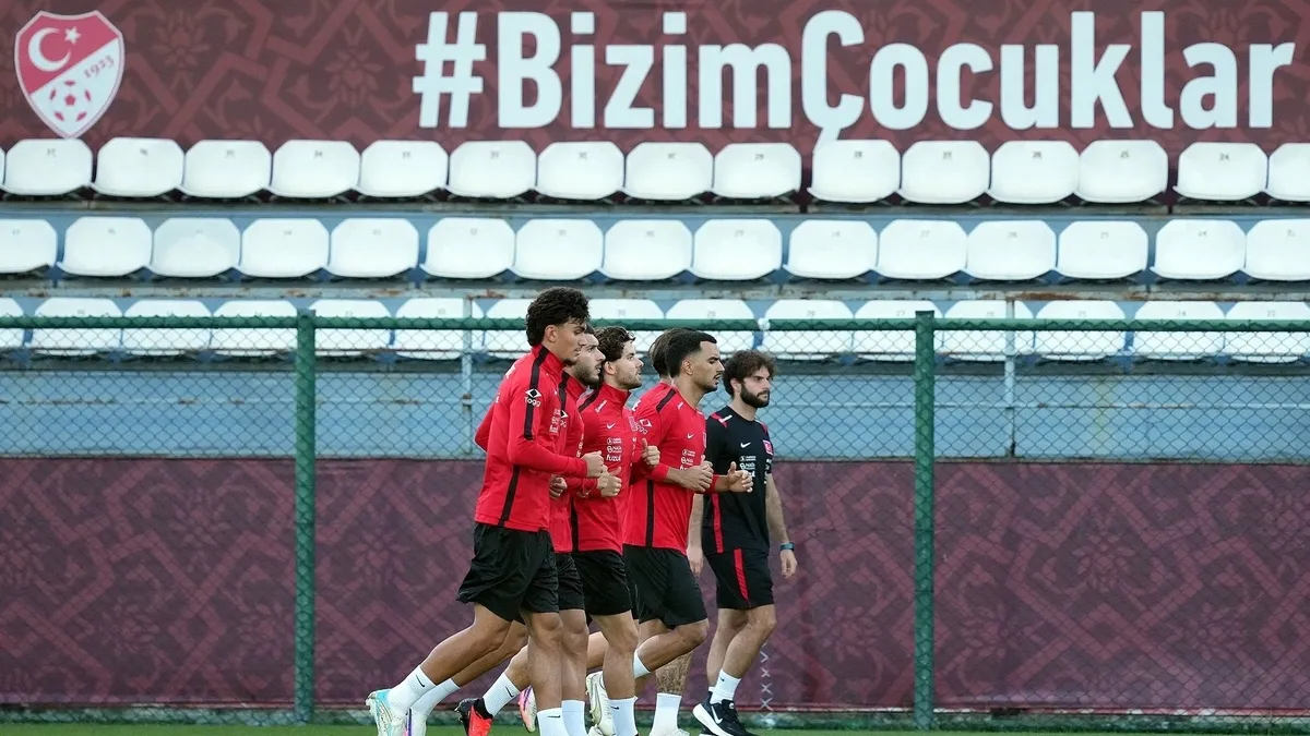A Milli Takım'ın Fransa mesaisi sürüyor!