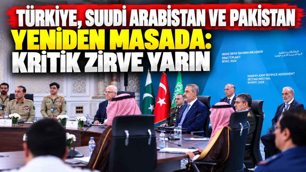 Türkiye, Suudi Arabistan ve Pakistan yeniden masada: Kritik zirve yarın