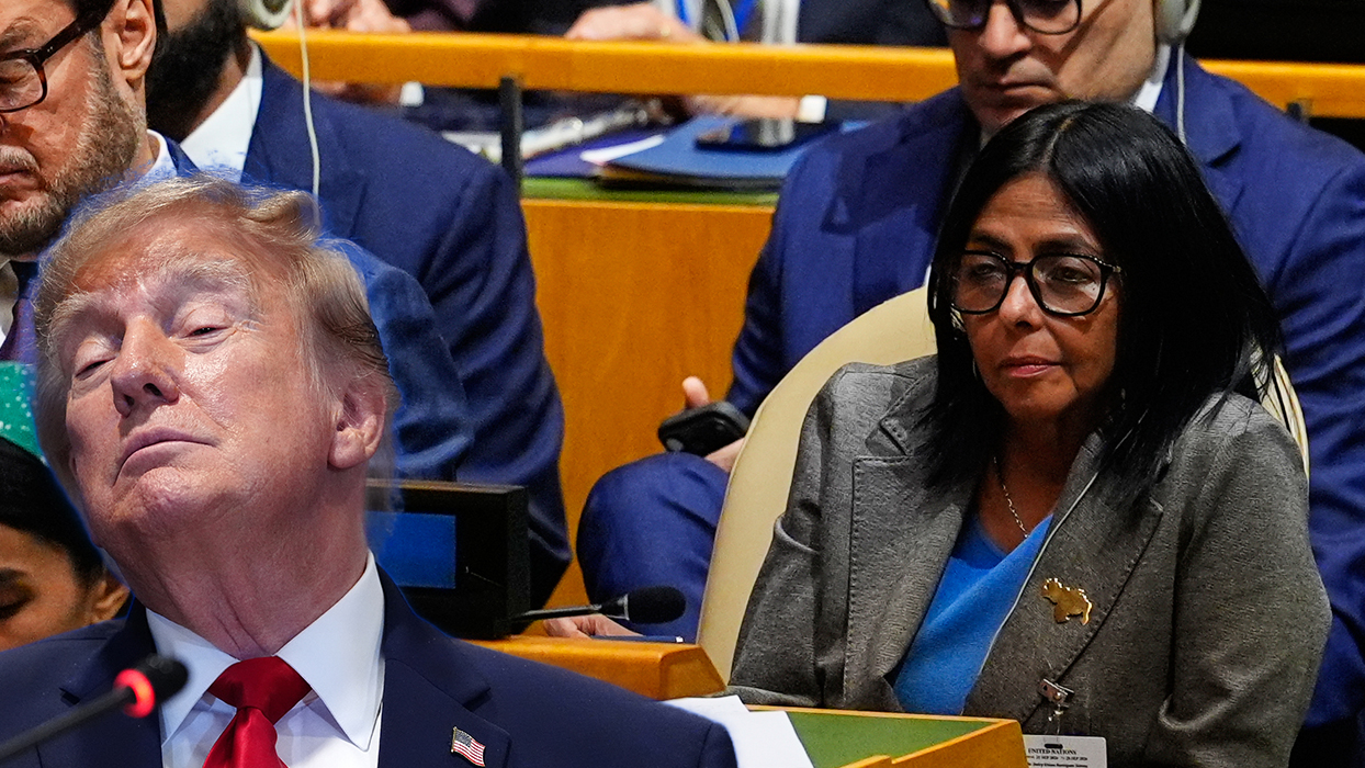 Trump ve Rodriguez ilk kez aynı masada! Venezuela'nın geçici lideriyle tarihi buluşma