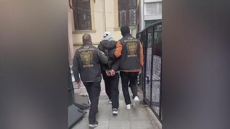 İstiklal Caddesi'nde cep telefonu çalan şüpheli suçüstü yakalandı