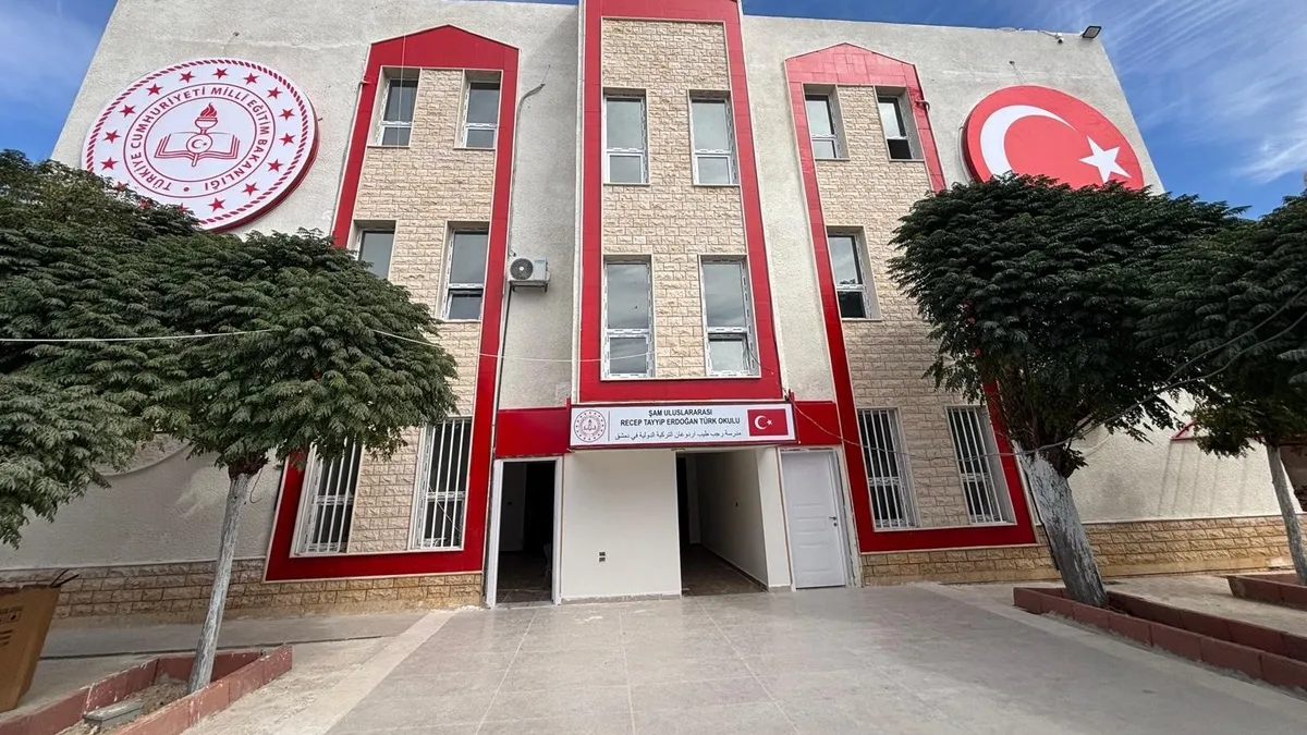 Şam'da "Recep Tayyip Erdoğan Türk Okulu" heyecanı: 4 Ekim'de ilk ders zili çalacak