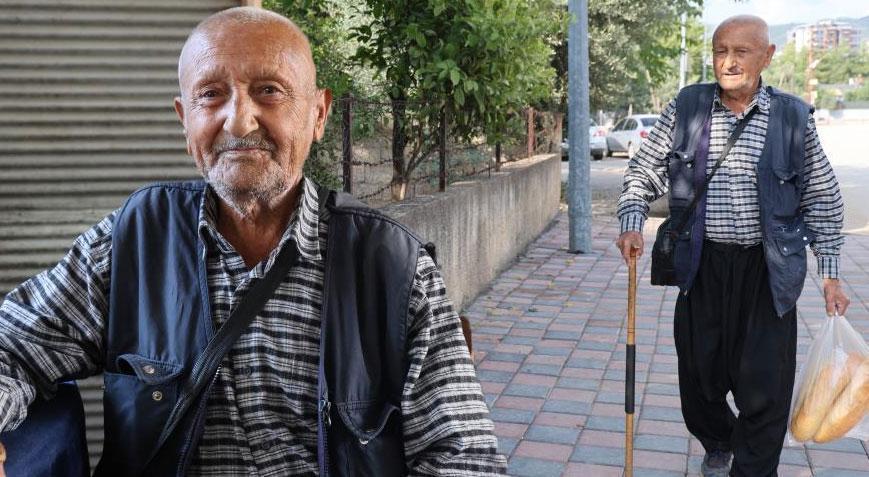 86 yaşında her sabah aynı rota: Biz 50 yaşındayız, onun gibi değiliz