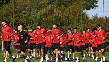 A Milli Futbol Takımı, İtalya maçının hazırlıklarını tamamladı