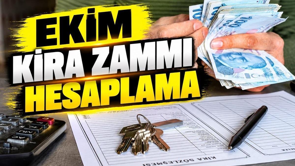 EKİM KİRA ARTIŞ ORANI 2026 HESAPLAMA | Ekim ayı enflasyon kira artışı ne kadar, yüzde kaç oldu? TÜİK kira zammı oranı 5 Ekim