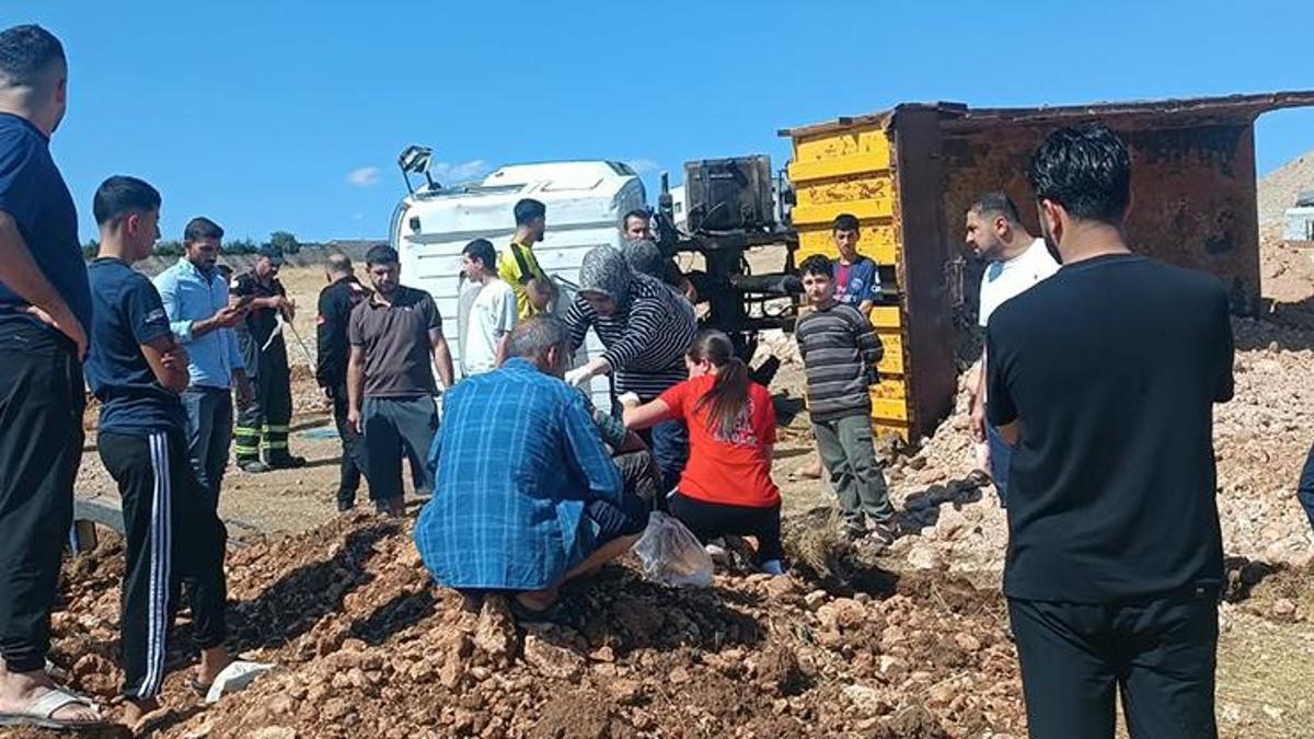 Mardin'de feci kaza! Sürücü yaralandı