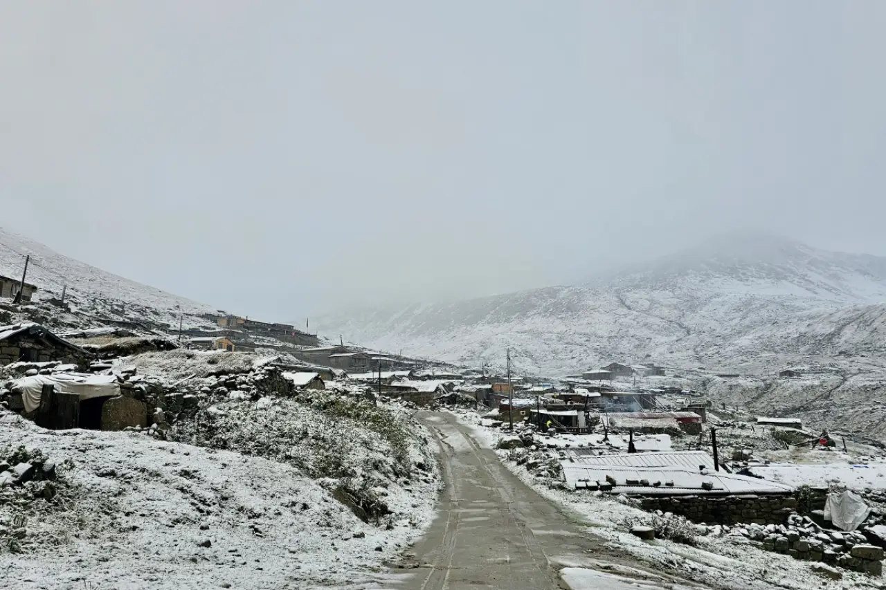 Rize’nin yüksek kesimlerine kar yağdı: Yaylalar beyaza büründü